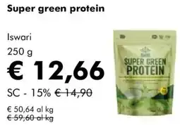 NaturaSì Super green protein Iswari offerta