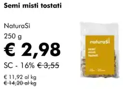 NaturaSì Semi misti tostati Natura Sì offerta