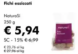 NaturaSì Fichi essiccati NaturaSì offerta