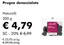 NaturaSì Prugne denocciolate Natura Si offerta