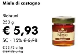 NaturaSì Miele di castagno Biobruni offerta