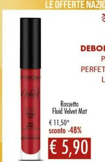 Acqua & Sapone Rossetto fluid velvet mat offerta