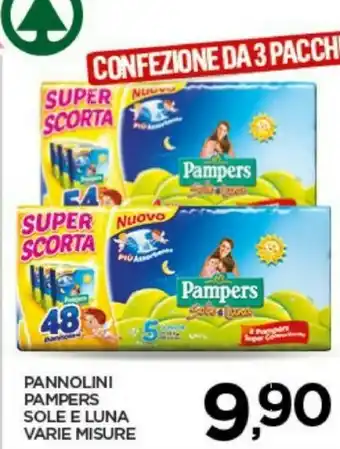 Interspar Pannolini sole e luna offerta
