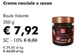 NaturaSì Crema nocciole e cacao Baule Volante offerta