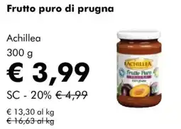 NaturaSì Frutto puro di prugna Achillea offerta