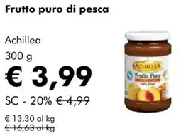 NaturaSì Frutto puro di pesca Achillea offerta