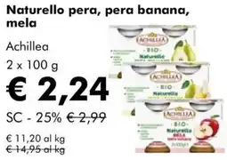 NaturaSì Naturello pera, pera banana, mela Achillea offerta