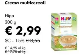 NaturaSì Crema multicereali Hipp offerta