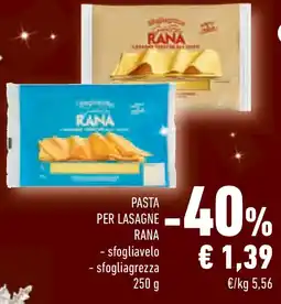 Conad Superstore Pasta per lasagne rana sfogliavelo e sfogliagrezza offerta