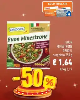 Conad Superstore Buon minestrone OROGEL offerta
