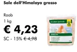 NaturaSì Sale dell'Himalaya grosso Raab offerta