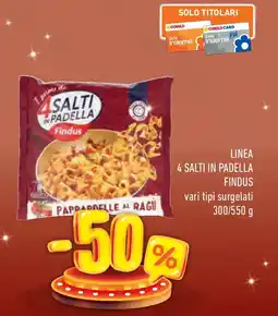 Conad Superstore Linea 4 salti in padella FINDUS offerta