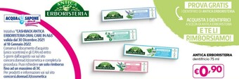 Acqua & Sapone Dentifricio offerta