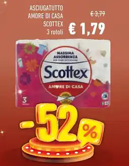Conad Superstore Asciugatutto amore di casa SCOTTEX offerta