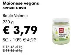 NaturaSì Maionese vegana senza uova Baule Volante offerta