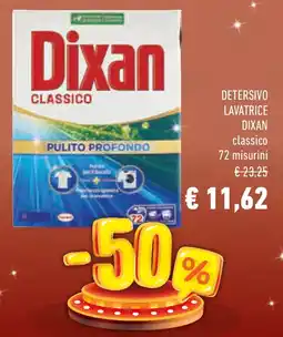 Conad Superstore Detersivo lavatrice dixan classico offerta
