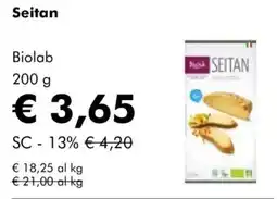 NaturaSì Seitan Biolab offerta
