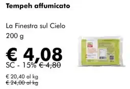 NaturaSì Tempeh affumicato La Finestra sul Cielo offerta