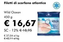 NaturaSì Filetti di scorfano atlantico Wild Ocean offerta