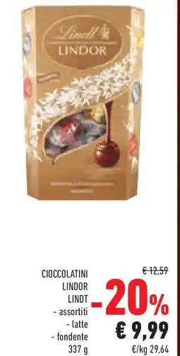 Conad Superstore Cioccolatini lindor LINDT offerta