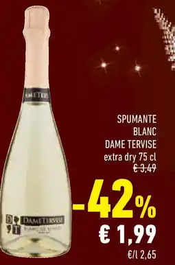 Conad Superstore Spumante blanc dame tervise extra dry offerta
