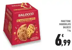 Conad Superstore Panettone mandorlato BALOCCO offerta