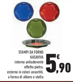 Conad Superstore Stampi da forno kasaviva offerta