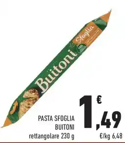 Conad Superstore Pasta sfoglia buitoni rettangolare offerta