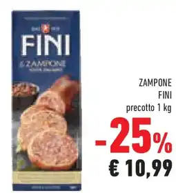 Conad Superstore Zampone fini precotto offerta