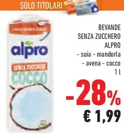 Conad Superstore Bevande senza zucchero ALPRO offerta