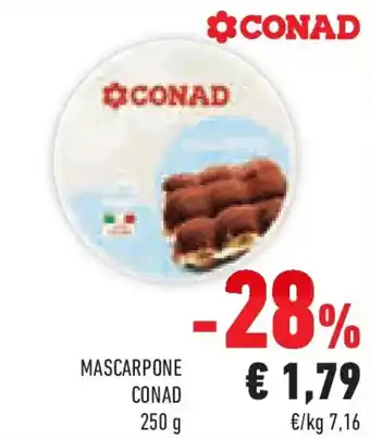 Conad Superstore Mascarpone CONAD offerta