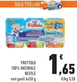 Conad Superstore Fruttolo 100% naturale NESTLÈ offerta