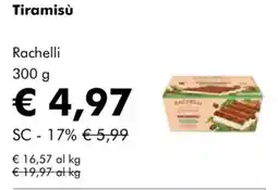 NaturaSì Tiramisù Rachelli offerta