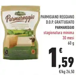 Conad Superstore Parmigiano reggiano d.o.p. grattugiato PARMAREGGIO offerta