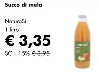 NaturaSì Succo di mela NaturaSi offerta