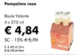 NaturaSì Pompelmo rosa Baule Volante offerta