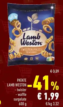 Conad Superstore Patate lamb weston twister e waffle offerta