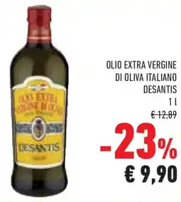 Conad Superstore Olio extra vergine di oliva italiano DESANTIS offerta
