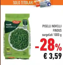 Conad Superstore Piselli novelli FINDUS offerta