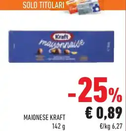 Conad Superstore Maionese KRAFT offerta