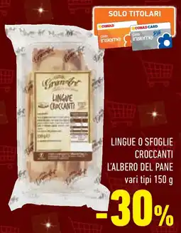 Conad Superstore Lingue o sfoglie croccanti l'albero del pane offerta