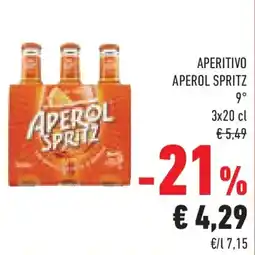 Conad Superstore Aperitivo APEROL SPRITZ offerta