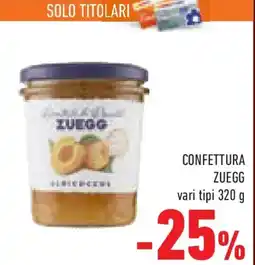 Conad Superstore Confettura ZUEGG offerta