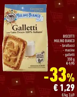 Conad Superstore Biscotti mulino bianco, tarallucci,macine e galletti offerta