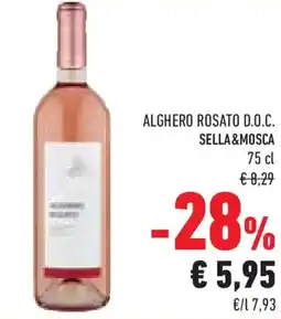 Conad Superstore Alghero rosato d.o.c. sella&mosca offerta