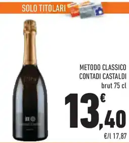Conad Superstore Metodo classico contadi castaldi brut offerta