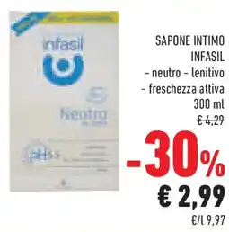 Conad Superstore Sapone intimo INFASIL offerta