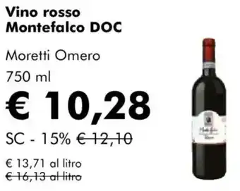 Vino rosso Montefalco DOC Moretti Omero
