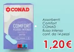 Conad Assorbenti Comfort CONAD offerta