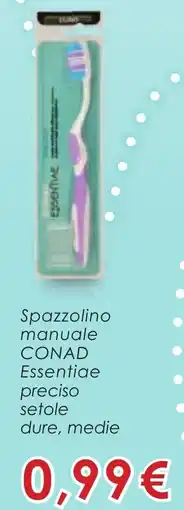 Conad Spazzolino manuale CONAD offerta